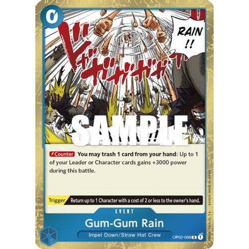 OP02-068R Gum-Gum Rain (Foil) - TCGroupAU