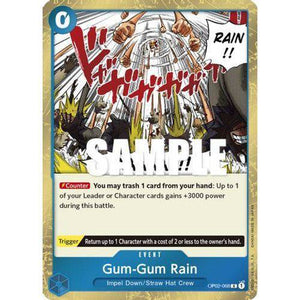 OP02-068R Gum-Gum Rain (Foil) - TCGroupAU