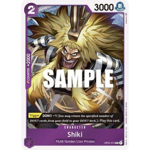 OP02-075R Shiki (Foil) - TCGroupAU
