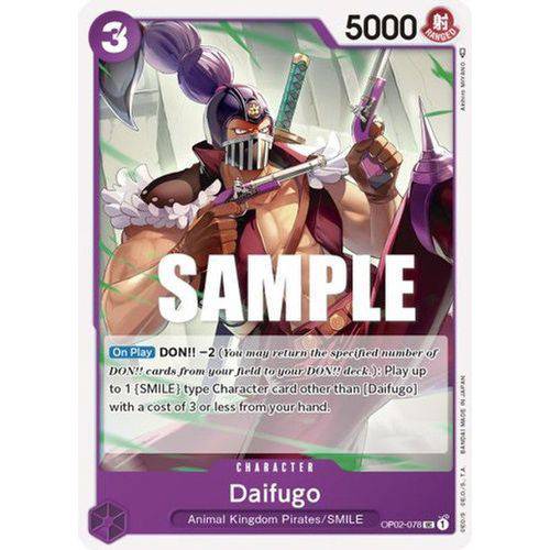 OP02-078UC Daifugo - TCGroupAU