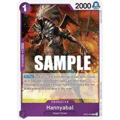 OP02-083R Hannyabal (Foil) - TCGroupAU