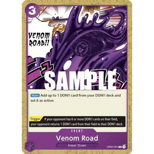 OP02-091C Venom Road - TCGroupAU