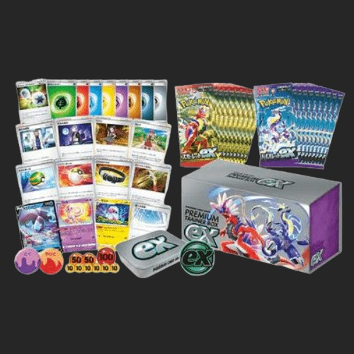 Pokmon Trading Card Game - Scarlet Ex & Violet Ex Premium Trainer Box Pokmon Trading Card Game - Scarlet Ex & Violet Ex Premium Trainer Box