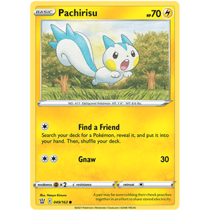 Pachirisu 049/163 - Battle Styles - Pokemon - TCGroupAU