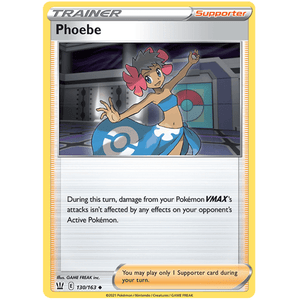 Phoebe 130/163 - Battle Styles - Pokemon - TCGroupAU