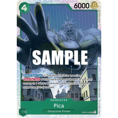 Pica OP05-032 SR (Foil) - One Piece Card Game Awakening of the New Era - TCGroupAU