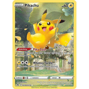 Pikachu (GG30/GG70) - Crown Zenith - Pokemon - TCGroupAU