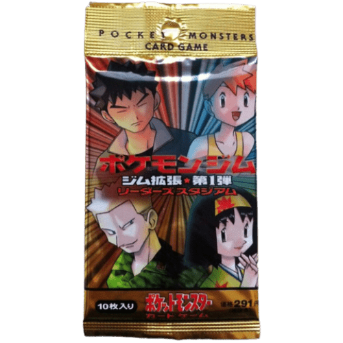 Pokémon Trading Card Game - Gym Set - Booster Pack - Japanese - TCGroupAU