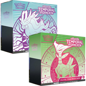 Pokémon Trading Card Game - Scarlet & Violet 5 - Temporal Forces - PAIR x2 Elite Trainer Box ETB - TCGroupAU