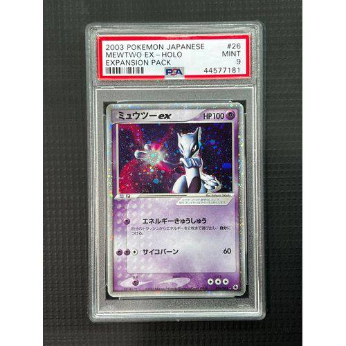PSA 9 - Mewtwo EX - Holo - 026/055 - Expansion Pack - TCGroupAU
