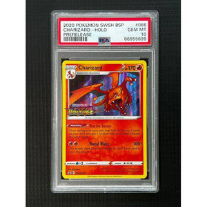 PSA10 Charizard Holo - SWSH066 - Prerelease - TCGroupAU