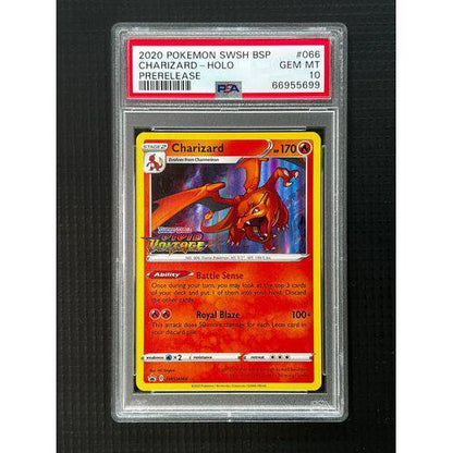 PSA10 Charizard Holo - SWSH066 - Prerelease - TCGroupAU