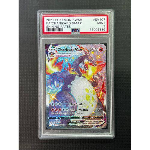 PSA9 FA Charizard VMAX - SV107/SV122 - Shining Fates - TCGroupAU