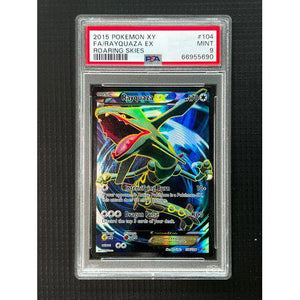PSA9 Rayquazza EX - 104/108 - Roaring Skies - TCGroupAU