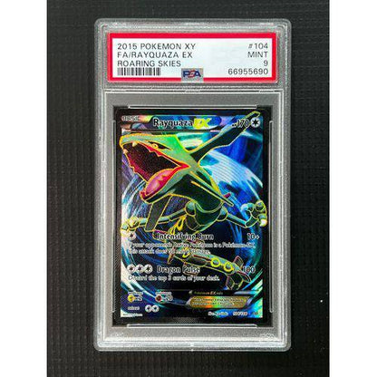 PSA9 Rayquazza EX - 104/108 - Roaring Skies - TCGroupAU