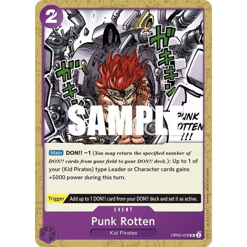 Punk Rotten OP05-078 UC - One Piece Card Game Awakening of the New Era - TCGroupAU