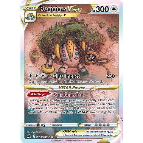 Regigigas VSTAR (GG55/GG70) - Crown Zenith - Pokemon - TCGroupAU