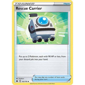 Rescue Carrier (142/159) - Crown Zenith - Pokemon - TCGroupAU