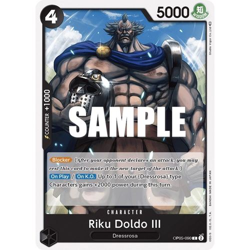 Riku Doldo III OP05-090 C - One Piece Card Game Awakening of the New Era - TCGroupAU