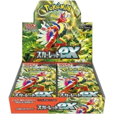 Pokémon Trading Card Game - SV1S Scarlet EX - Booster Box - Japanese - TCGroupAU