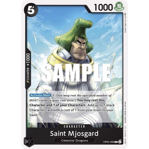 Saint Mjosgard OP05-089 C - One Piece Card Game Awakening of the New Era - TCGroupAU