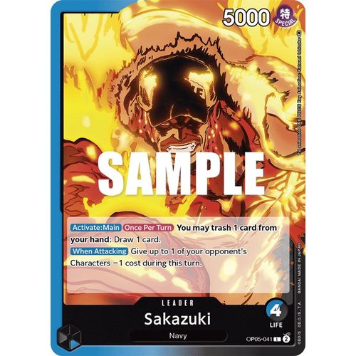 Sakazuki OP05-041 L - One Piece Card Game Awakening of the New Era - TCGroupAU