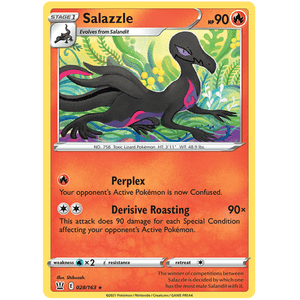 Salazzle 028/163 - Battle Styles - Pokemon - TCGroupAU