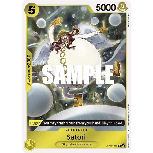 Satori OP05-105 R (Foil) - One Piece Card Game Awakening of the New Era - TCGroupAU