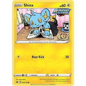 Shinx (039/159) (39) - Crown Zenith - Pokemon - TCGroupAU