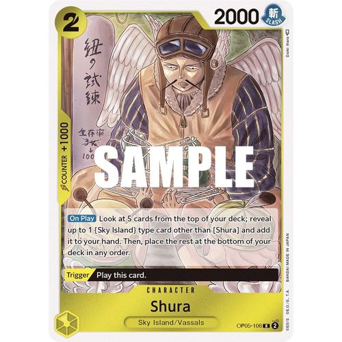 Shura OP05-106 R (Foil) - One Piece Card Game Awakening of the New Era - TCGroupAU
