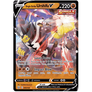 Single Strike Urshifu V 085/163 - Battle Styles - Pokemon - TCGroupAU