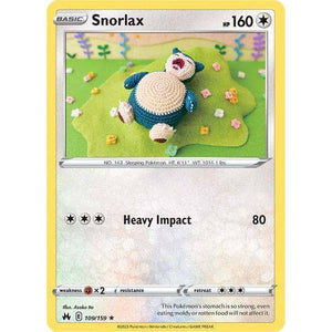 Snorlax (109/159) - Crown Zenith - Pokemon - TCGroupAU