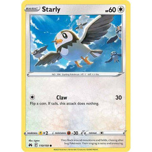 Starly (110/159) - Crown Zenith - Pokemon - TCGroupAU