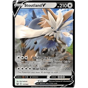 Stoutland V 117/163 - Battle Styles - Pokemon - TCGroupAU
