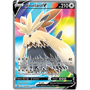 Stoutland V 157/163 - Battle Styles - Pokemon - TCGroupAU