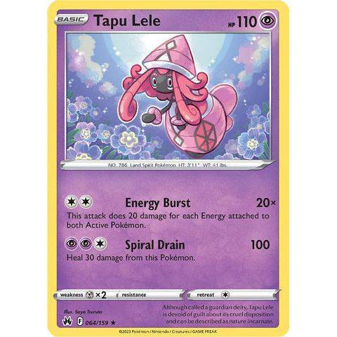 Tapu Lele (064/159) - Crown Zenith - Pokemon - TCGroupAU