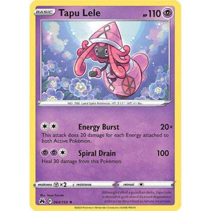 Tapu Lele (064/159) - Crown Zenith - Pokemon - TCGroupAU