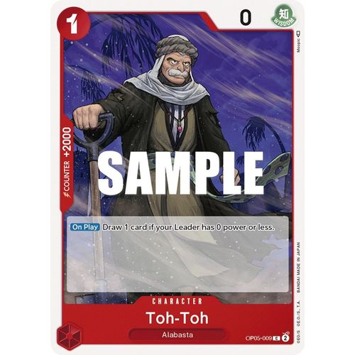 Toh-Toh OP05-009 C - One Piece Card Game Awakening of the New Era - TCGroupAU