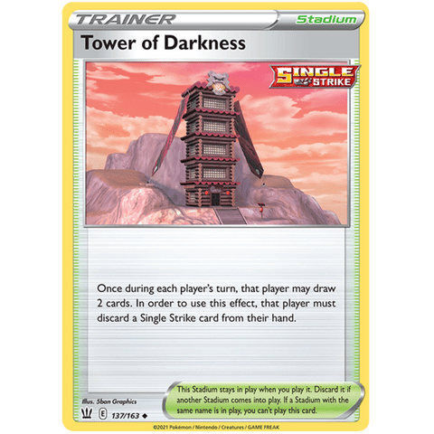 Tower of Darkness 137/163 - Battle Styles - Pokemon - TCGroupAU