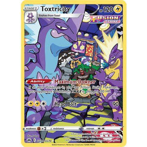 Toxtricity (GG09/GG70) - Crown Zenith - Pokemon - TCGroupAU
