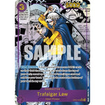 Trafalgar Law (Alternate Art) (Manga) OP05-069 SR (Foil) - One Piece Card Game Awakening of the New Era - TCGroupAU