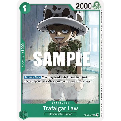 Trafalgar Law OP05-027 UC - One Piece Card Game Awakening of the New Era - TCGroupAU