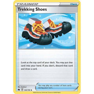 Trekking Shoes (145/159) - Crown Zenith - Pokemon - TCGroupAU