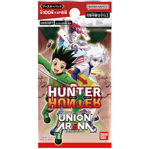 Union Arena TCG - Hunter x Hunter - Booster Pack - Japanese - TCGroupAU