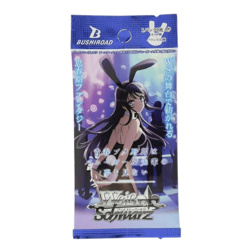 Weiss Schwarz - Rascal Does Not Dream Of Bunny Girl Senpai - Pack - Japanese - TCGroupAU