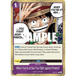 When You're at Sea You Fight against Pirates!! OP05-076 R (Foil) - One Piece Card Game Awakening of the New Era - TCGroupAU